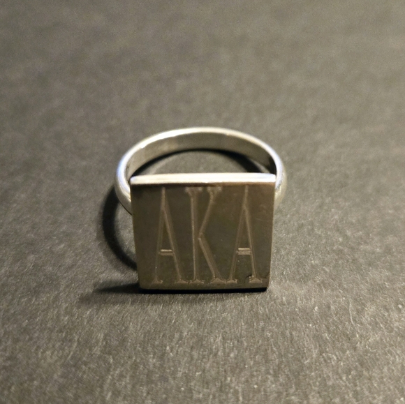 Sterling silver,.925, size 10 ring - Picture 2 of 5